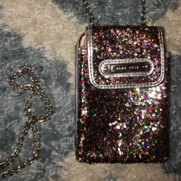 NINE WEST GLITTER MINI with cardholder - Picture 1 of 3